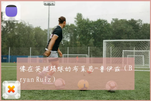 像在英超踢球的布莱恩-鲁伊兹（Bryan Ruiz）