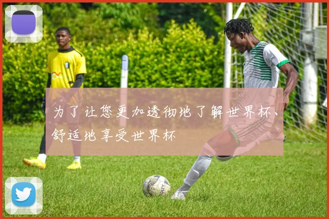 为了让您更加透彻地了解世界杯、舒适地享受世界杯