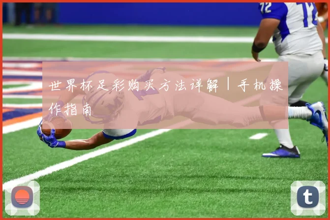 世界杯足彩购买方法详解｜手机操作指南