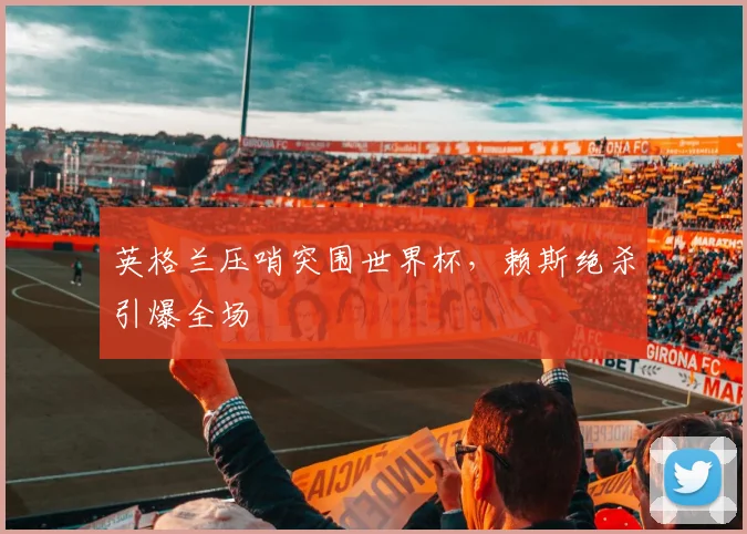 英格兰压哨突围世界杯，赖斯绝杀引爆全场